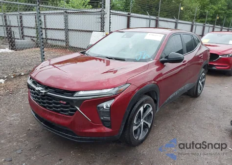 2024 Chevrolet Trax Fwd 1Rs из США, поврежденный, VIN KL77LGE2XRC071725